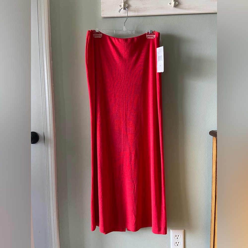 Jones New York Signature Red Skirt